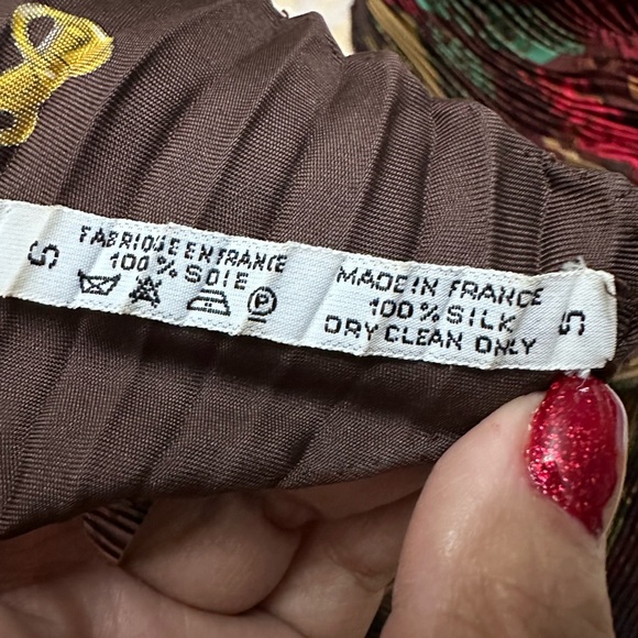 🔥🔥Hermes Plisse Scarf with Box - Picture 3 of 6